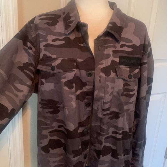Projek Raw Camouflage shacket - Picture 2 of 7